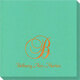 Elegant Initial Linen Like Napkins Image 2 of 4